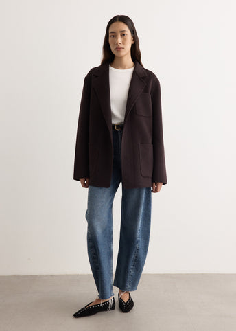 Patch Pocket Double Jacket