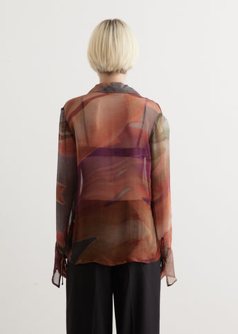 Winterlong Sheer Blouse
