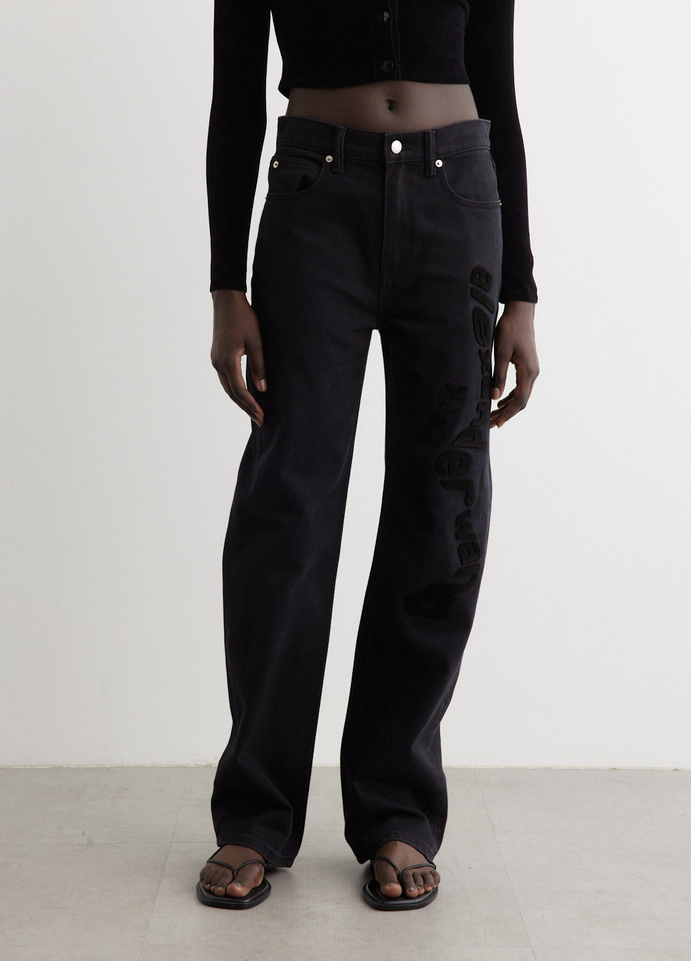 Ez Mid-Rise Relaxed Straight Jeans