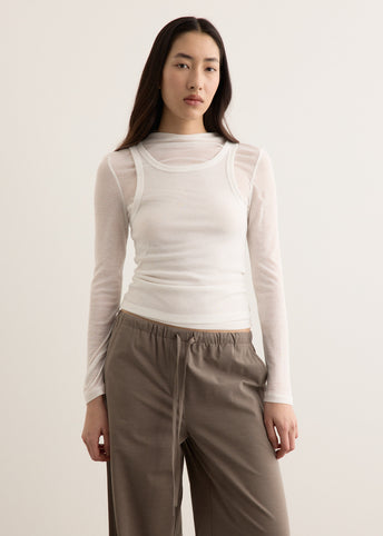 Shade Double Layer Long Sleeve Top