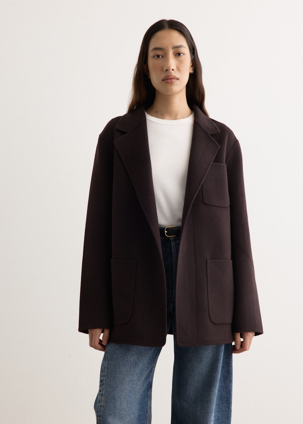 Patch Pocket Double Jacket