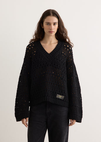 Cotton Mix V-Neck