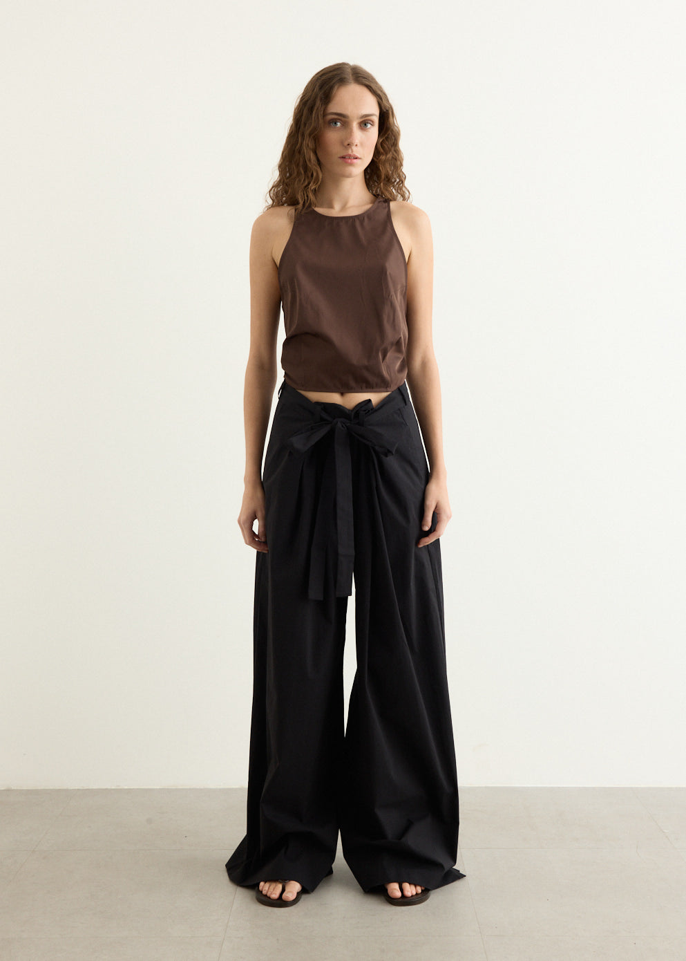 Paper Taffeta Cocoon Top