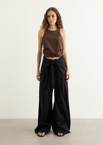 Paper Taffeta Cocoon Top