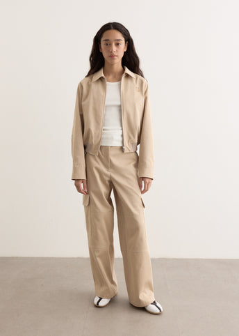 Cropped Utility Jacket