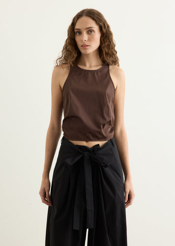Paper Taffeta Cocoon Top