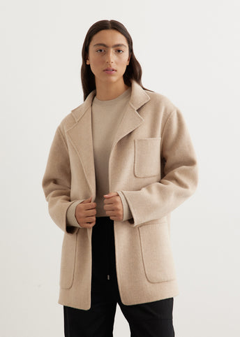 Patch Pocket Double Jacket