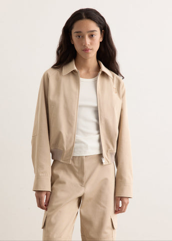 Cropped Utility Jacket