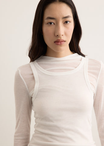 Shade Double Layer Long Sleeve Top