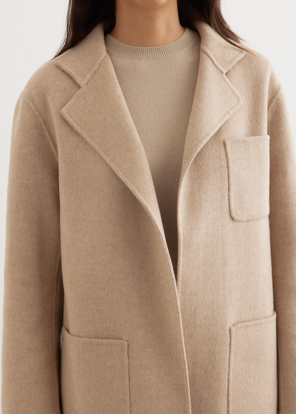 Patch Pocket Double Jacket