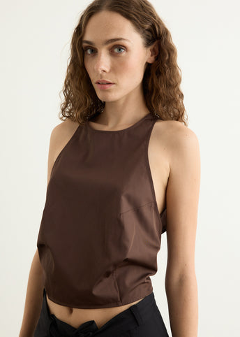 Paper Taffeta Cocoon Top