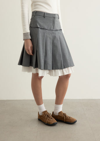 Tailored Midi Skirt