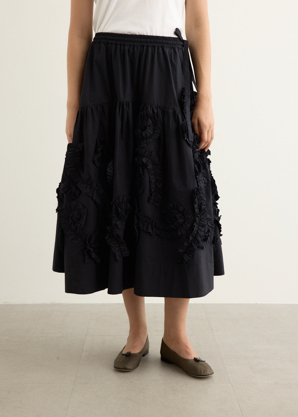 Hand Applique Orbit Skirt