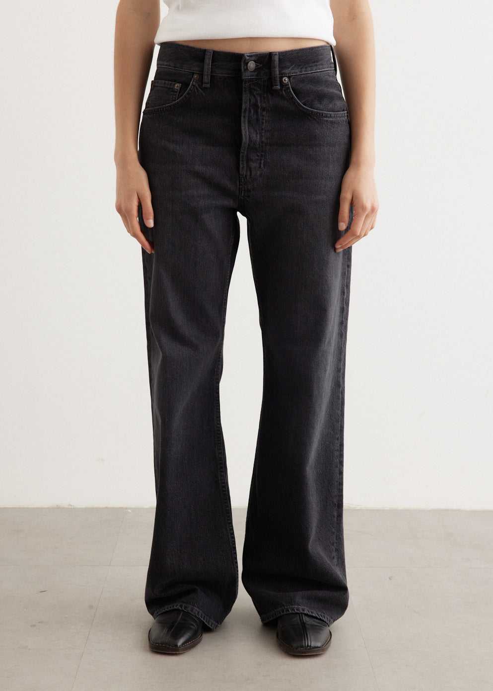 Acne Studios - 2021F Loose Fit Jeans - Jean,Specials : American Fashion Style Bags On Sale Acne Studios - 2021F Loose Fit Jeans - Jean,Specials : American Fashion Style Bags On Sale