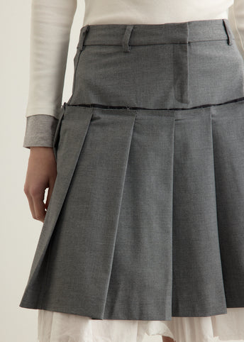 Tailored Midi Skirt
