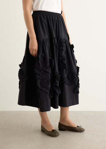 Hand Applique Orbit Skirt