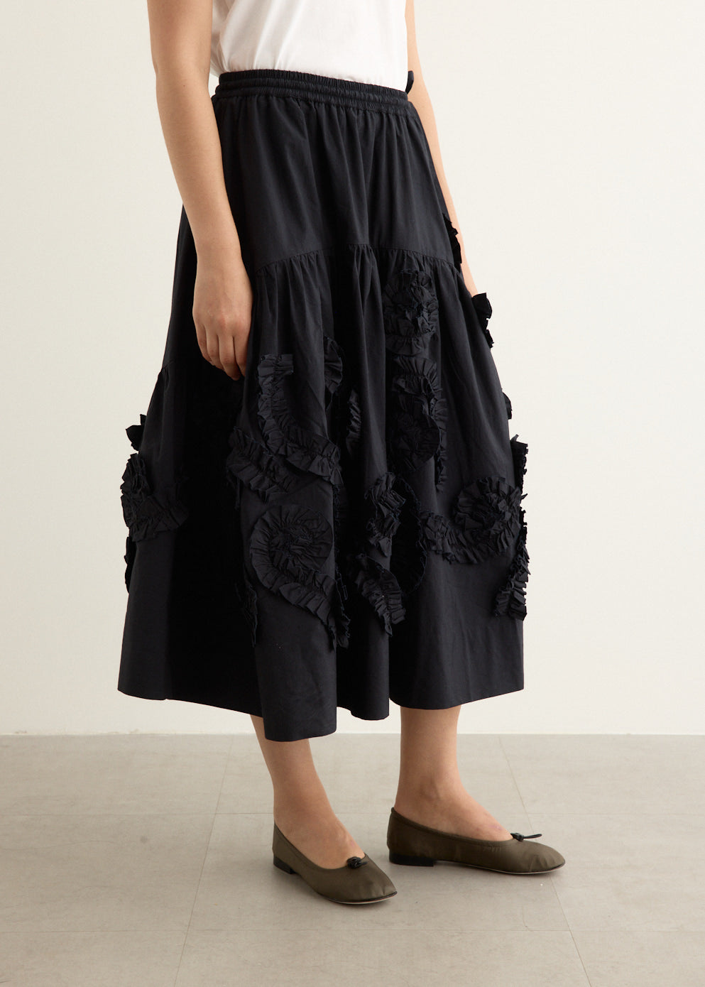 Hand Applique Orbit Skirt