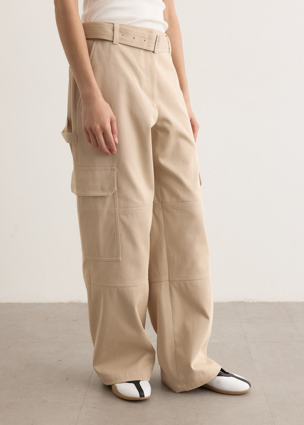 Belted Utility Pants