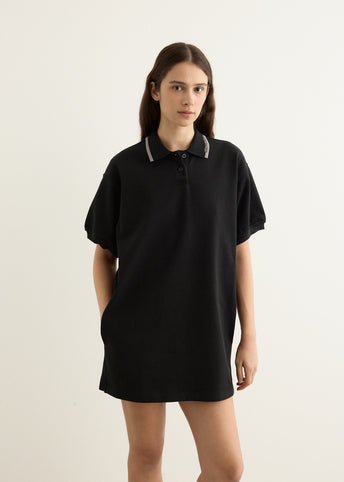 Relaxed Mini Polo Dress