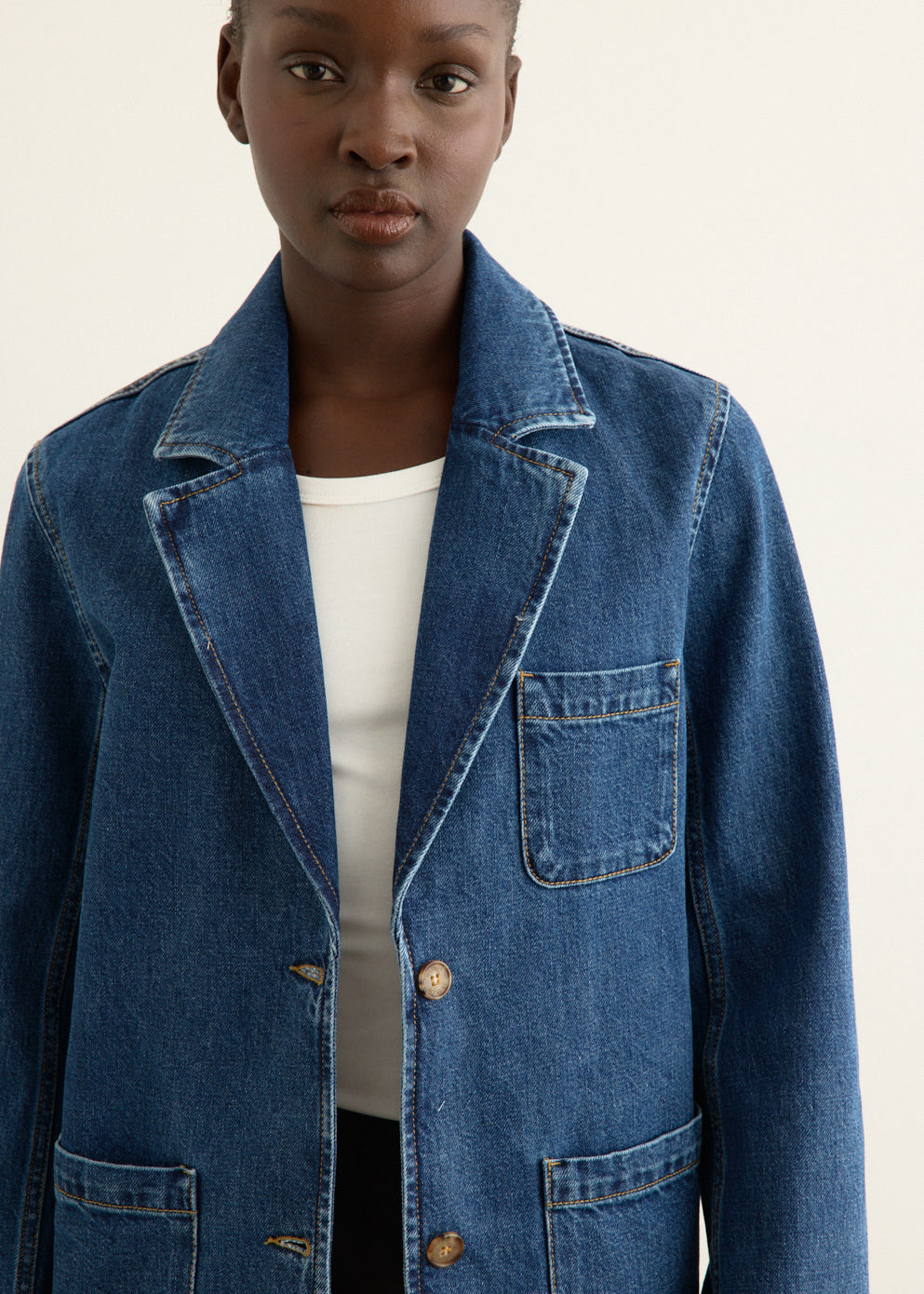 Tailored Denim Jacket