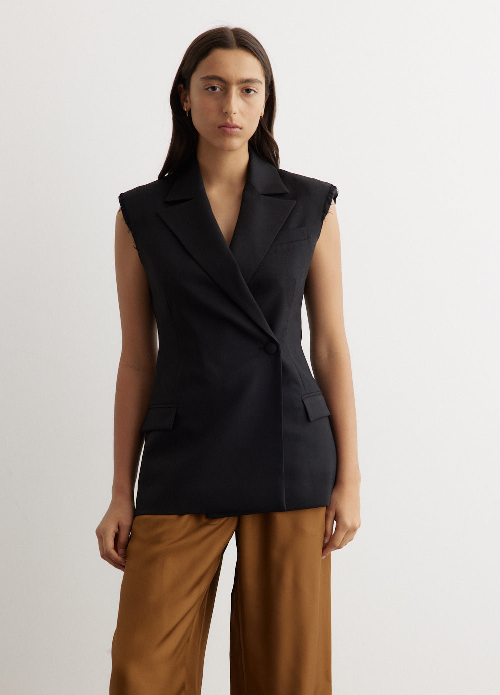 Sleeveless Blazer