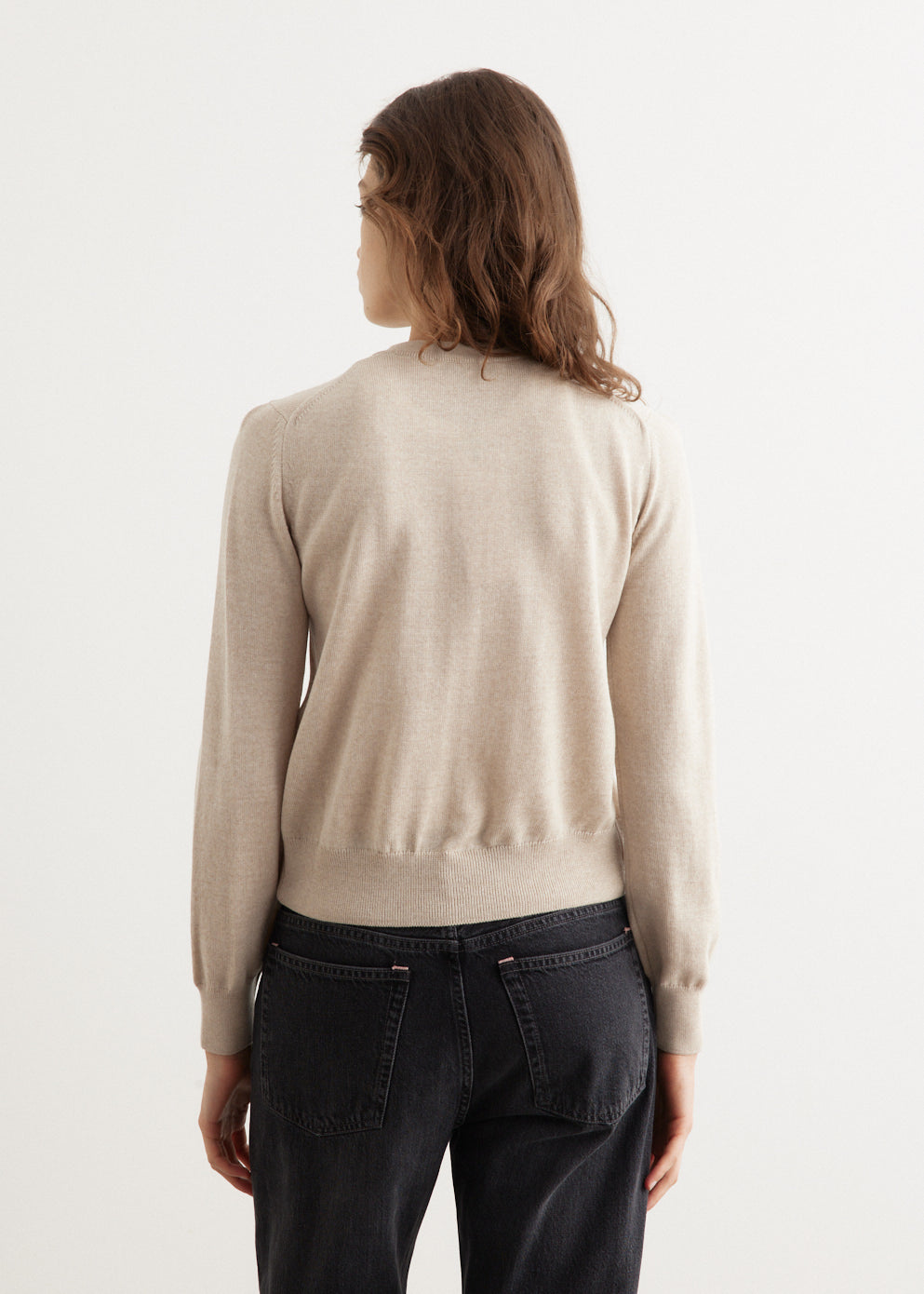 Bold Fox Head Patch Regular Cardigan