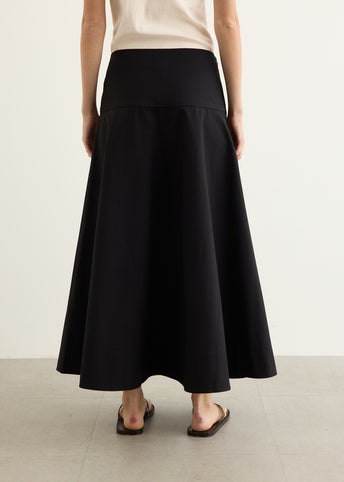 Cotton Circle Hem Skirt