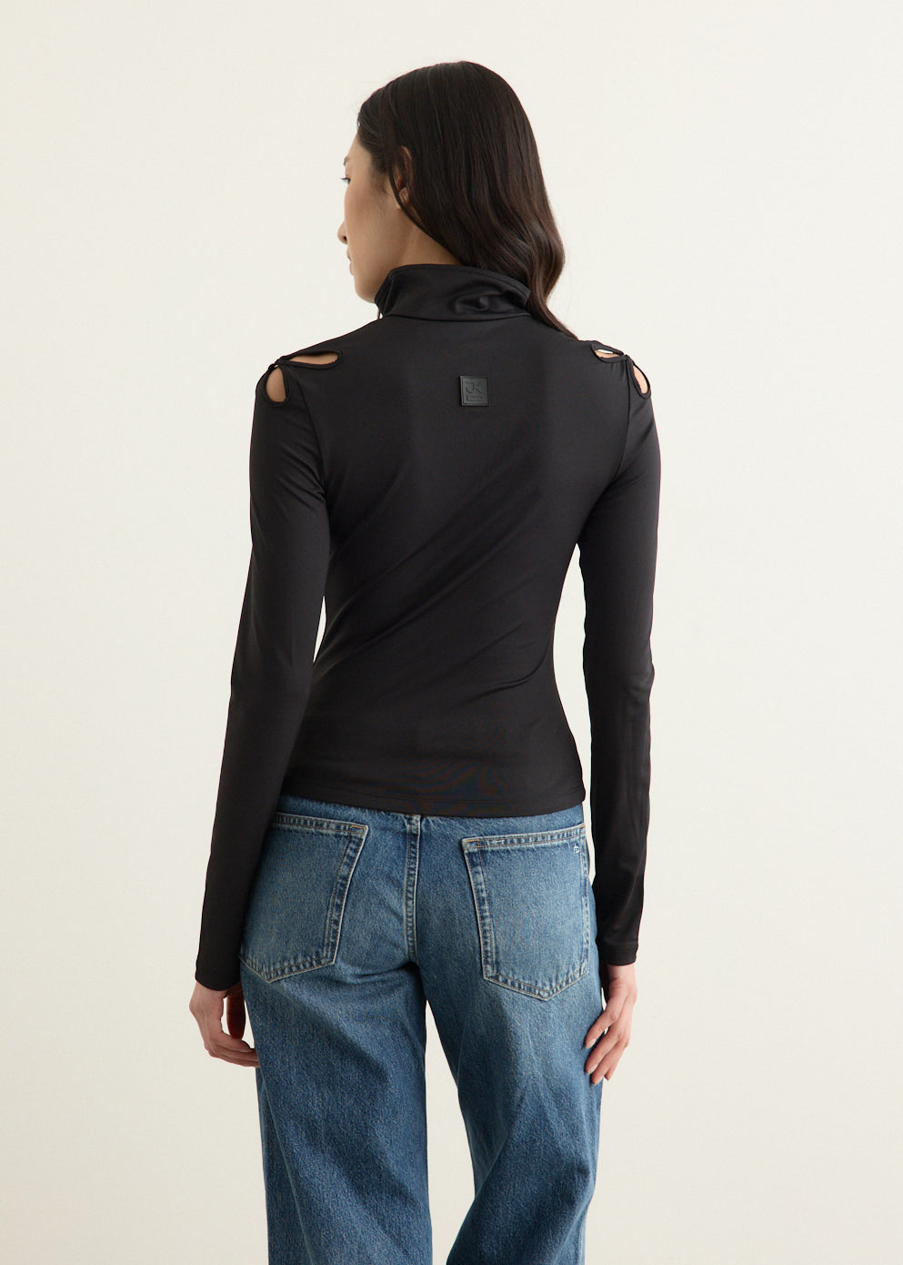 Droplet Zip-Up Shirt