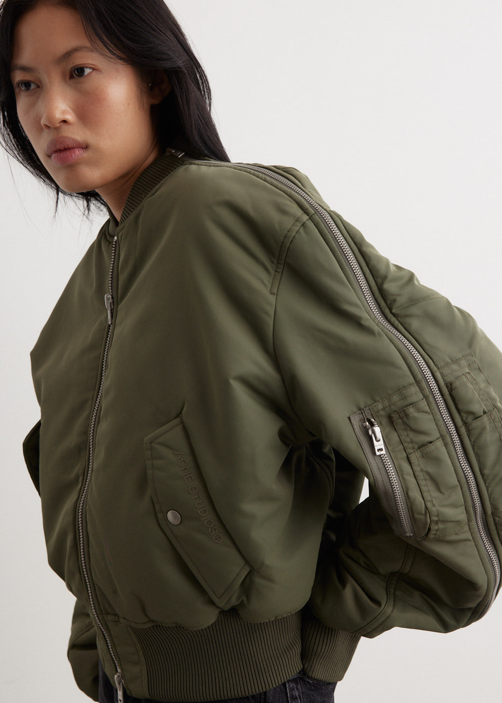 Onad Nylon Bomber Jacket