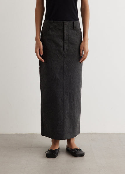 【FLAREUP】24SS★ Handmade Twisted Skirt Tie Flare Maxi Skirt | Love, Bonito US