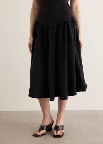 The Deba Midi Skirt