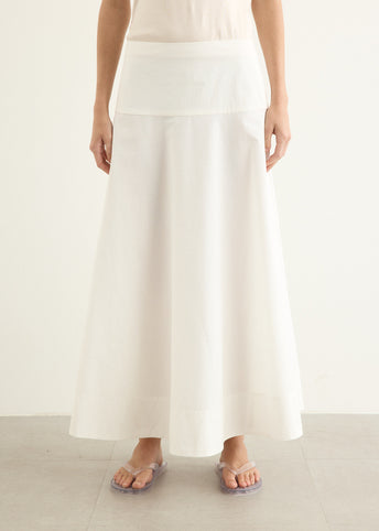 Cotton Circle Hem Skirt
