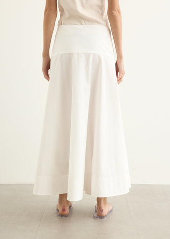 Cotton Circle Hem Skirt