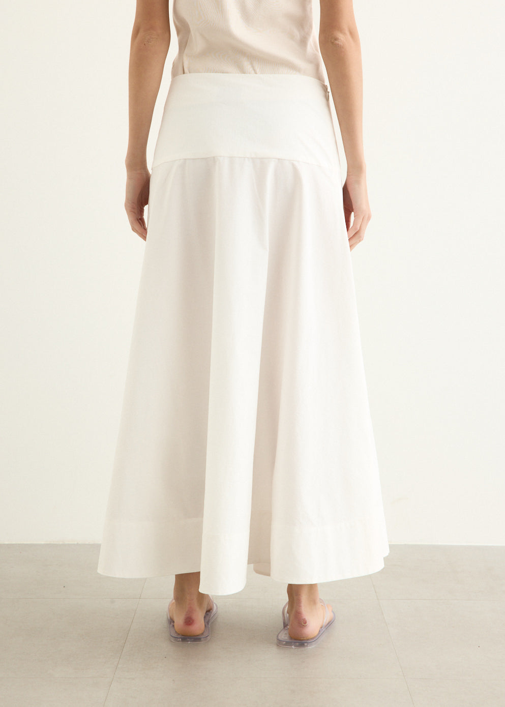 Cotton Circle Hem Skirt