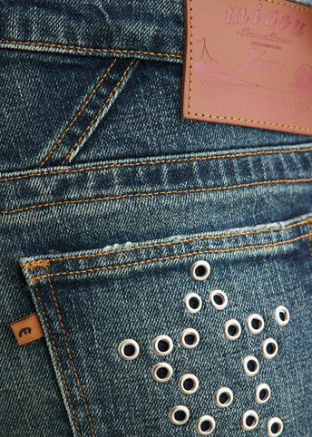 Low Rise Flare Jeans