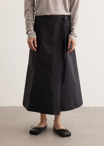 ☆2024ss☆VEILANCE LOTA SKIRT BLACK XS Veilance Lota Skirt Black