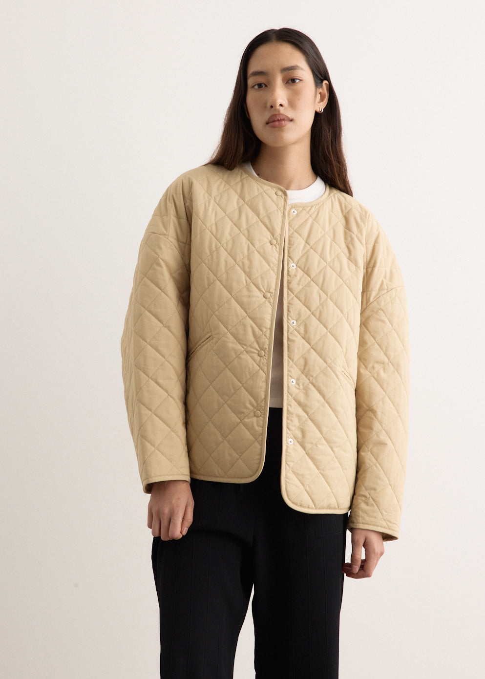 Toteme - Quilted Jacket - Jacket,Specials : American Fashion Style Bags On Sale Toteme - Quilted Jacket - Jacket,Specials : American Fashion Style Bags On Sale