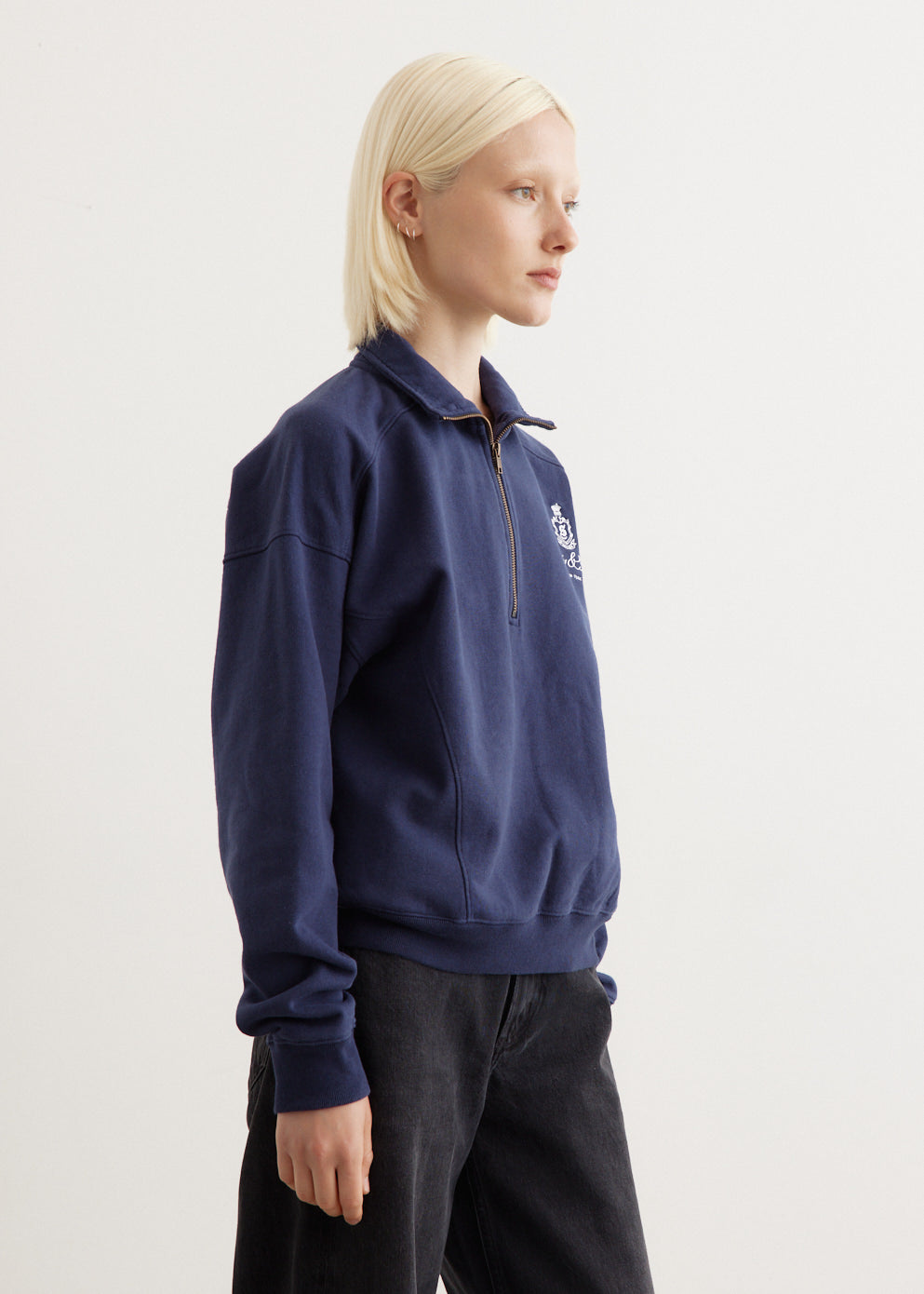 Vendome Embroidered Quarter Zip