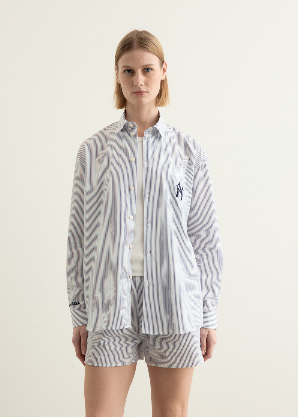 Yankees Serif Oversized Shirt