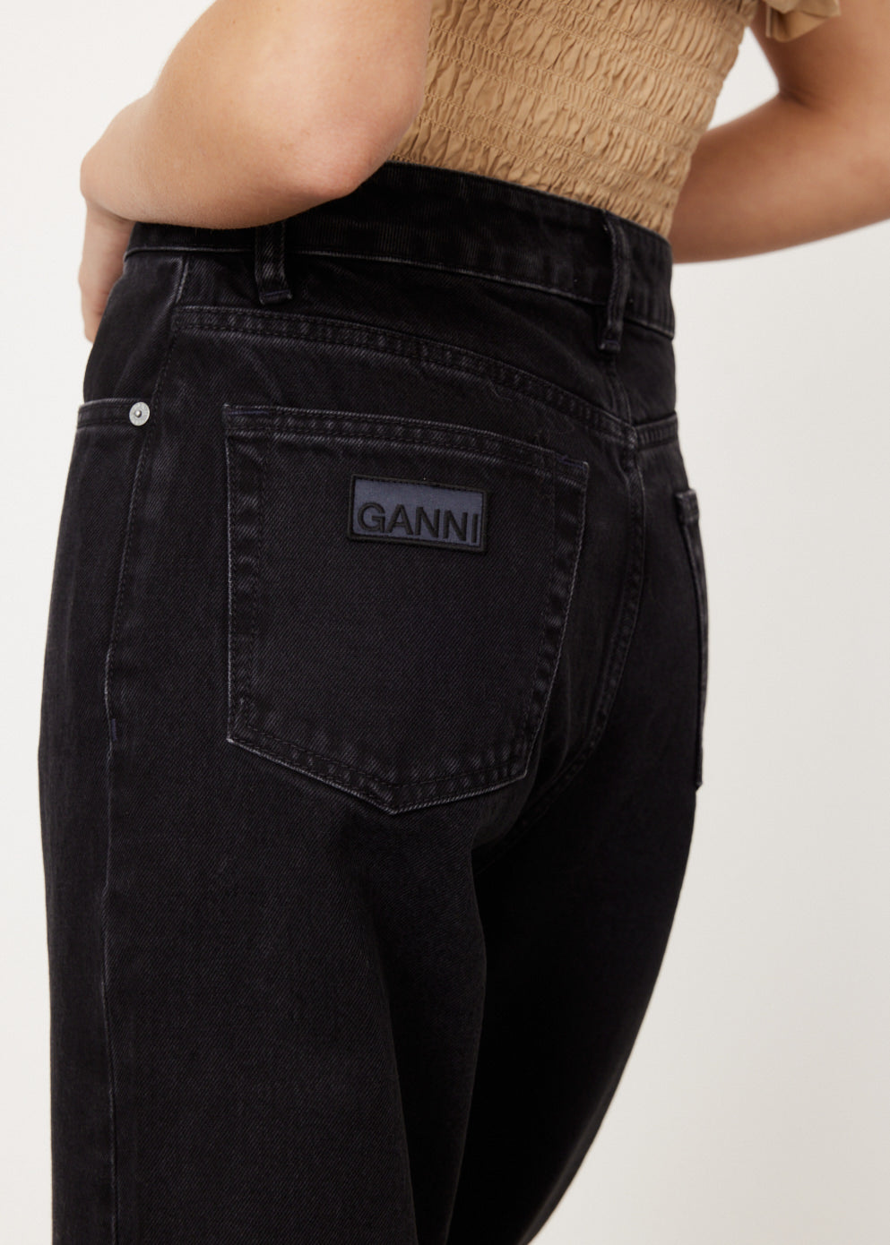 限定セール Misy High-Rise Crop Jeans パンツ