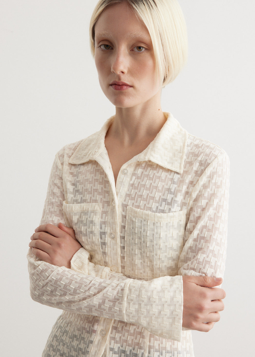 Android Fitted Knit Shirt