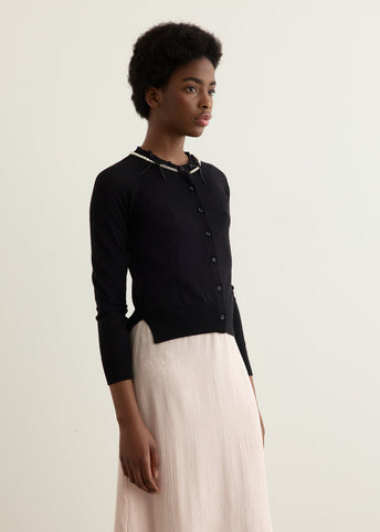 Classic Long Sleeve Cardigan