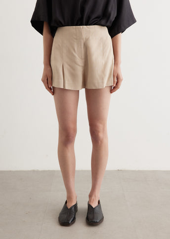 Linea Pleat Shorts