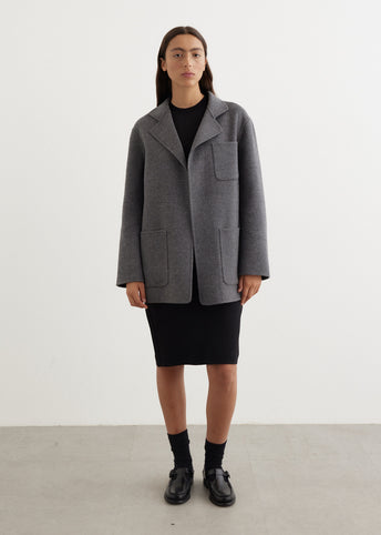 Patch Pocket Double Jacket