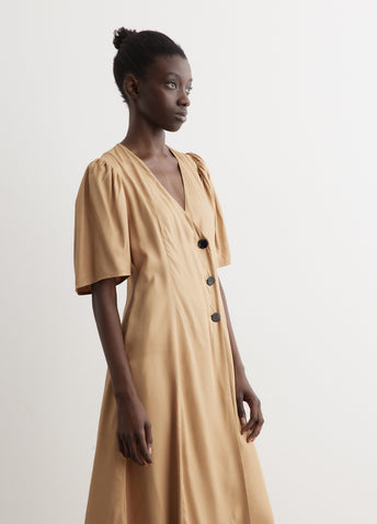 Wrap Midi Dress