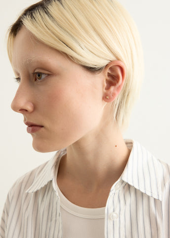 Gold Star Stud Earrings