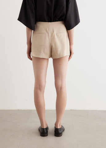 Linea Pleat Shorts