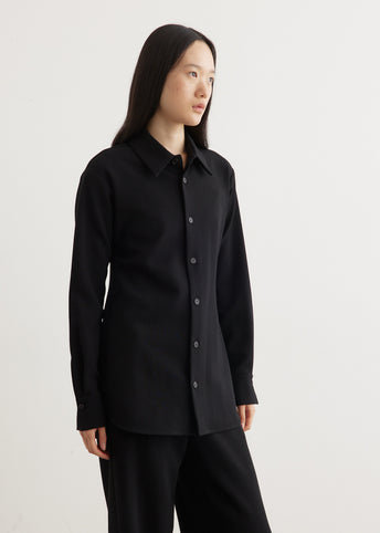 Tense Wool Double Cloth Shirt