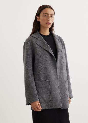 Patch Pocket Double Jacket