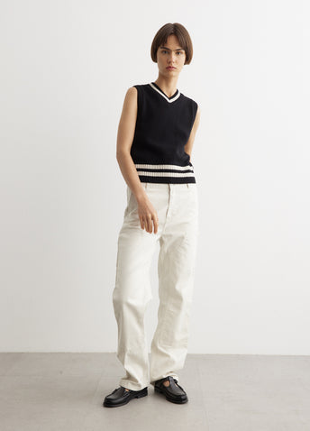 W' Pierce Double Knee Pants